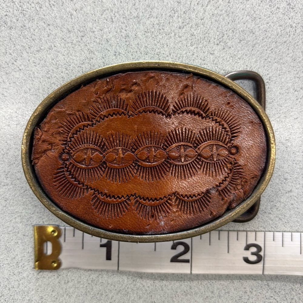 BTS Brass Belt Buckle